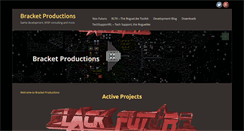 Desktop Screenshot of bracketproductions.com